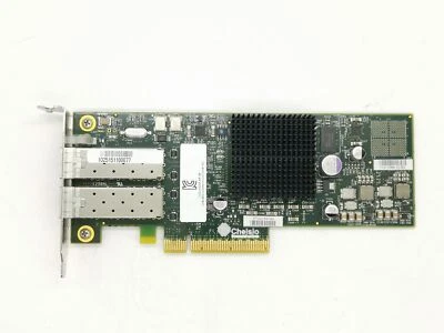 Chelsio dual port 10gb/s sfp LOW PROFILE BRACKET 110-1088-30 CC2-N320E-SR - Image 1 of 4