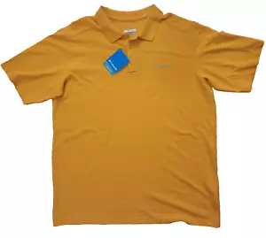Columbia Herren Polo XLarge orange Sportbekleidung Golf Angeln Kragen kurz SLV 72416 - Bild 1 von 12