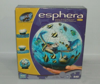 2009 Mega Brands Christian Riese Lassen Esphera 360 Morning Reef Globe Puzzle - Image 1 of 4