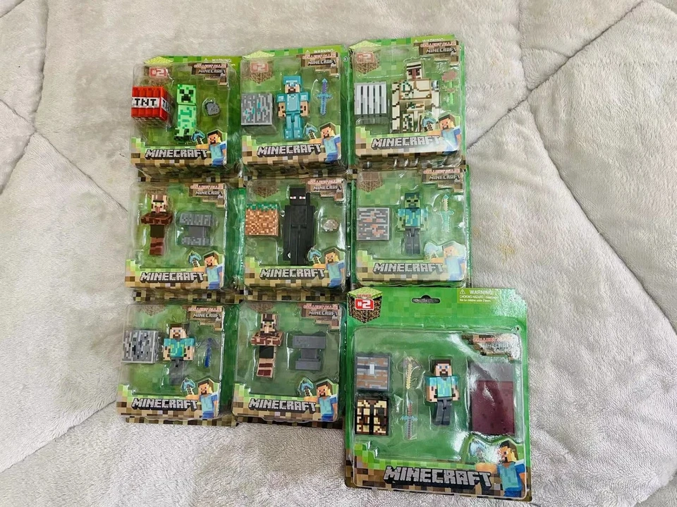 Minecraft Overworld Action Mini Figures 9 Styles - Image 1 of 1