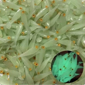 30 Stück Glow Soft Angelköder 1,2g Leuchtender Künstlicher Weich Swimbait Salzwasser - Bild 1 von 7