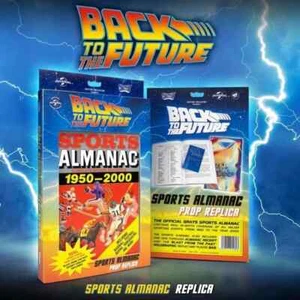 Back To The Future Sports Almanac ALMANAC Life Size Prop Rep Doctor Collector - Picture 1 of 4