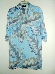 NEW size 2XL jungle palms HAWAIIAN SHIRT by TRIUMP of CALIFORNIA MADE IN USA - Picture 1 of 3