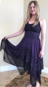 Women’s embroidered halter boho hippie summer beach dress Size S-2X Plus Sizes - Picture 1 of 34
