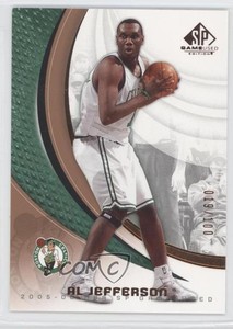 2005-06 SP Game Used Edition Bronze /100 Al Jefferson #8
