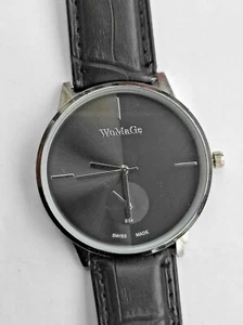 WoMaGe luxury design oversize stainless steel unisex watch - Picture 1 of 5