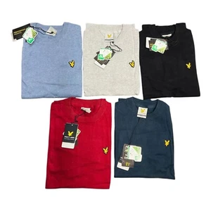 LYLE AND SCOTT NUEVO JERSEY PREMIUM MANGA LARGA PARA HOMBRE - Imagen 1 de 6