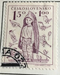 Sello de bienestar infantil de Checoslovaquia - Imagen 1 de 1