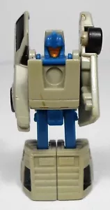 TRANSFORMERS VTG 1989 G1 MICROMASTERS RACE CAR PATROL SWINDLER ROBOT FIGURE B - Picture 1 of 12