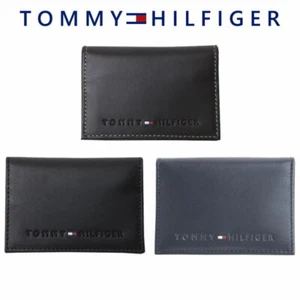 Tommy Hilfiger Card Case Leather Logo Men's 31tl20x014 51978 118572 BOX Included - Picture 1 of 3