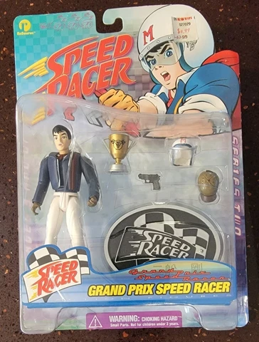 Speed Racer Grand Prix Speed Racer 5” Action Figure Series 2 ReSaurus 1999 New!! Cover