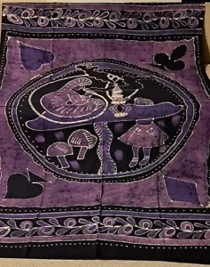 New Purple Alice in Wonderland Caterpillar Wall Hanging Room Decor Gift Tapestry - Picture 1 of 3