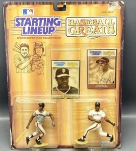 1989 Starting Lineup Willie Mays Willie McCovey Giants Baseball Greats  - Picture 1 of 3
