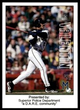 1997 Milwaukee Brewers Police Jose Valentin Milwaukee Brewers #NNO