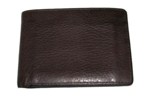 Men's,Bass & Co,Soft Brown Leather,Bi-Fold,Wallet,Very Good Condition - Picture 1 of 2