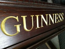 Bancone da Pub o BAR Birra  Guinness vintage, rarissimi da collezione in mogano 