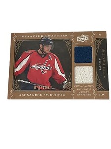 2009 Upper Deck Artifacts Treasured Swatches /199 Alex Ovechkin Alexander #TS-AO