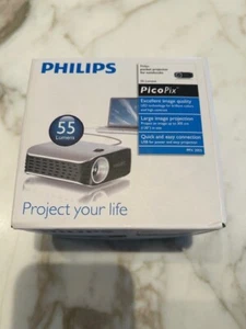 Philips Picopix PPX2055/Pocket Projector, 55 Lumens/ EU & UK, USB For PC - Picture 1 of 7