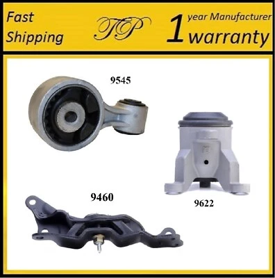 3 PIEZAS MOTOR DELANTERO Y MONTAJE TRANS PARA NISSAN QUEST 2011-2014 3,5 L Foto 1 de 4