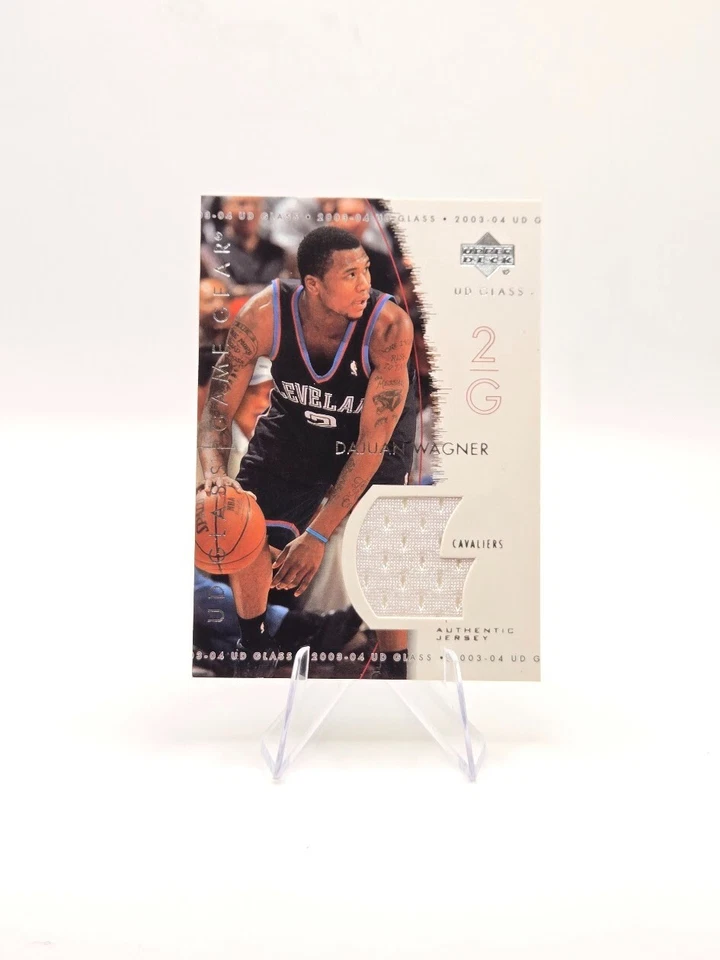 DaJuan Wagner 2003-04 Upper Deck RC UD Game GearPatch #GG-DW Cavaliers - Image 1 of 2