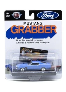 1970 Ford Mustang Grabber M2 Machines 1:64 Diecast Auto Drivers - Picture 1 of 8