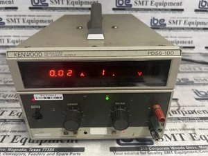 Fuente de alimentación de CC regulada Kenwood PD56-10D AC120V 50/60Hz con garantía  - Imagen 1 de 6