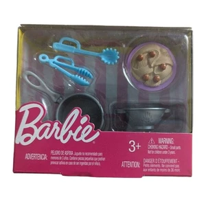 Barbie Spaghetti and Meatball Pasta Dinner Kitchen Accessory Set NEW - Picture 1 of 2