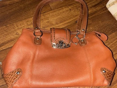 Bolso de Hombro Marc Chantal Cuero Marrón Granate Foto 1 de 3