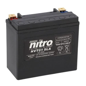 Batteria Nitro 12V adatta per Harley-Davidson FXSTD 1450 Softail Deuce 00-03 - Foto 1 di 1