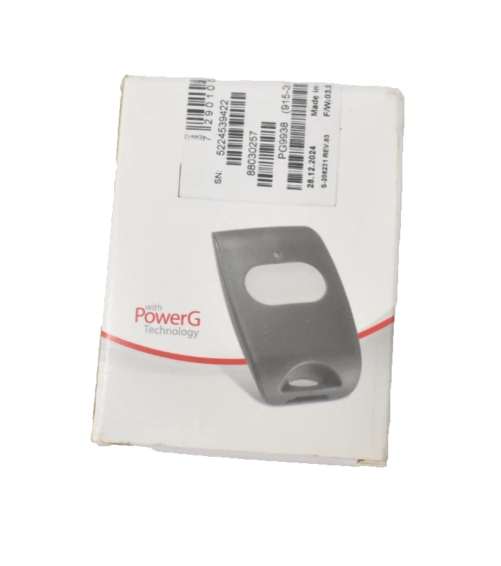 DSC Wireless PowerG Security Panic Key Remote 1 Button Long Battery Life PG9938