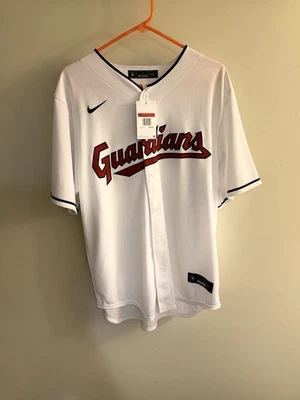 Cleveland Guardians Shane Bieber Nike MLB Jersey Mens Size Large NWT - Image 1 of 4
