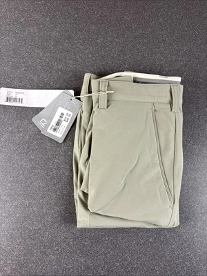 Cutter & Buck CB NWT Men's CS Chino Shorts Sz:36 Poly Blend Flat Front - Image 1 of 4