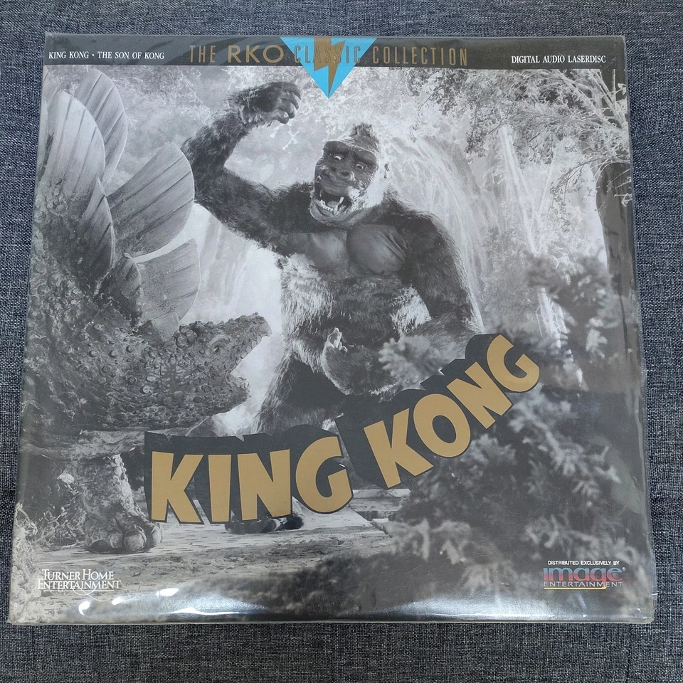 KING KONG and SON OF KONG 2-Laserdisc LD SET THE RKO CLASSIC COLLECTION EXCELLNT - Image 1 of 4