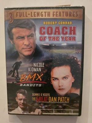 3 Full Length Features Coach Of The Year, BMX Bandits, The Great Dan Patch D94 - Image 1 of 2