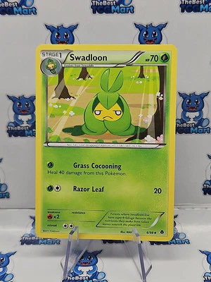 Swadloon - 6/98 - Pokemon Emerging Powers LP  - Image 1 of 2