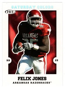 Felix Jones - Arkansas - Saturday Colors (NCAA Football) 2008 Sage Hit # S21 MT - Picture 1 of 1