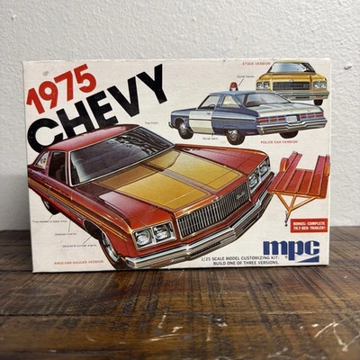 Vintage MPC 1975 Chevy Impala / Caprice with Original Box Junkyard #1-7504 - Image 1 of 4
