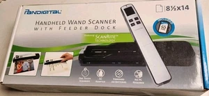 Pandigital Handheld Wand Scanner With Feeder Dock Brand New Sealed Box - Picture 1 of 5