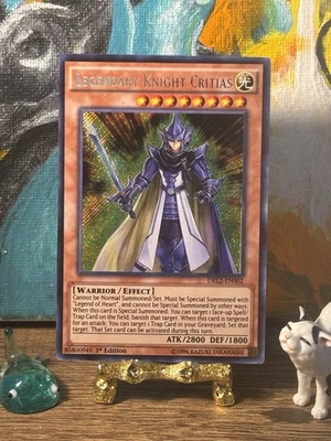 Legendary Knight Critias DRL2-EN002 Dragons of Legend 2 1st Edition - Image 1 of 2
