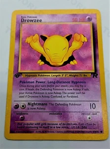 Pokémon Team rocket 1st Edition 54/82 "Drowzee" NMint-Mint - Picture 1 of 2