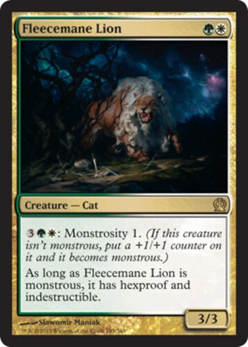 Fleecemane Lion ~ Near Mint Theros MTG Magic UltimateMTG Multi-Color Card - Image 1 of 1