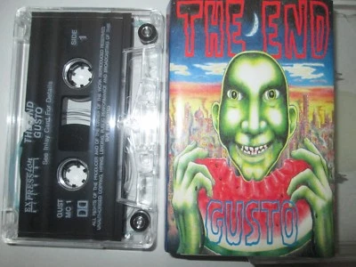 The End  ‎– Gusto Label: Mad Moon Records ‎– GUST MC 1 Tape Cassette Album - Image 1 of 4