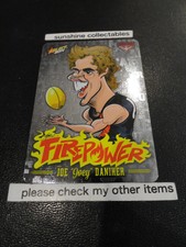 2014 SELECT AFL FIREPOWER CARICATURE CARD FC15 JOE DANIHER ESSENDON
