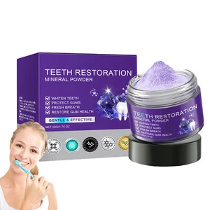 New Dental Restoration Mineral Powder, Mineral Tooth Powder, Teeth Whitening - Picture 1 of 12