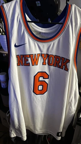 Kristaps Porzingis Nike Jersey New York Knicks Cover