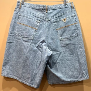 Vintage GUESS Jean Shorts Jorts Mens Size 38W Inseam 12 inches USA - Picture 1 of 8
