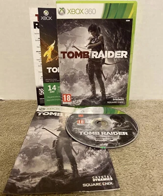 Microsoft Xbox 360 Game - Tomb Raider WORKS ON US CONSOLES Complete w/ Manual - Image 1 of 4