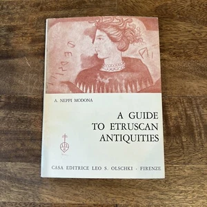 A Guide to ETRUSCAN ANTIQUITIES A. Neppi Modona Taschenbuch Vintage - Bild 1 von 3