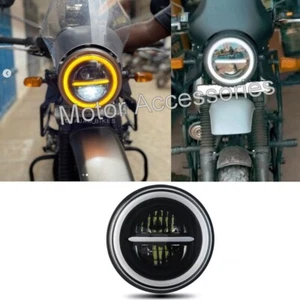 Faro a 7 led meno nuovo design adatto per Royal Enfield Himalayan 411 / Scram... - Picture 1 of 11