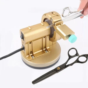 Hairdresser Grinding Scissors Machine Flat Shear Tooth Shear Tailor j - Picture 1 of 11